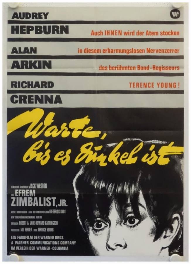 Wait until Dark re-release german movie poster